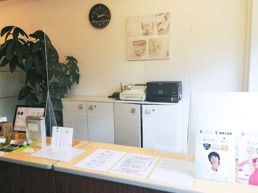 松山店感染症予防対策