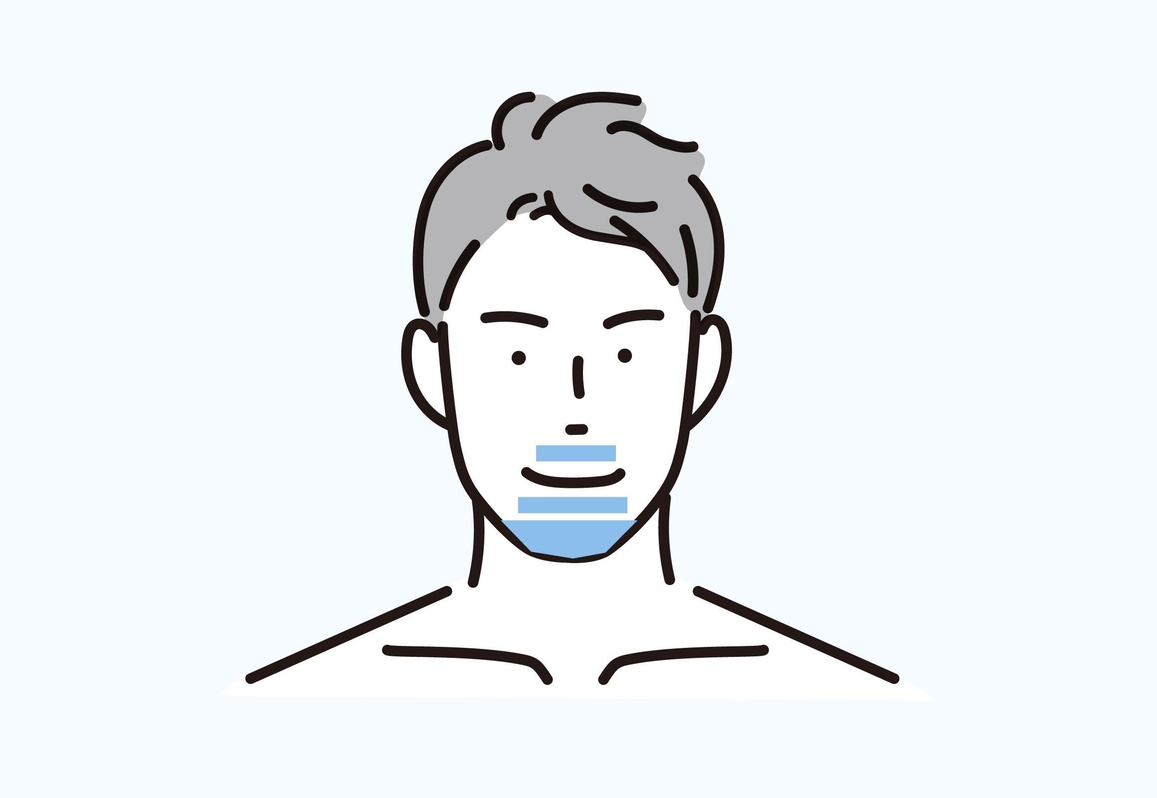 ひげ脱毛イメージ