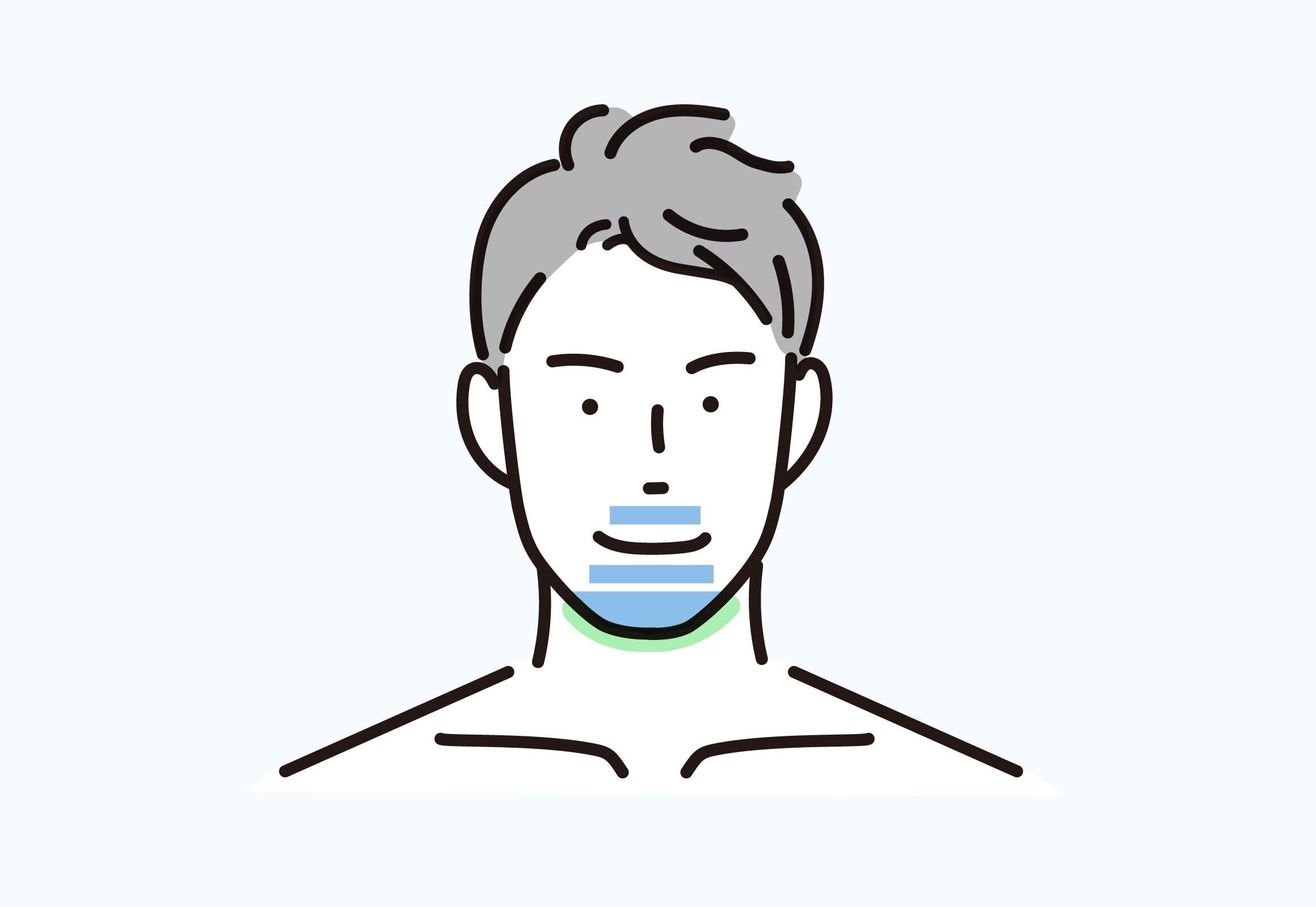 ひげ脱毛イメージ