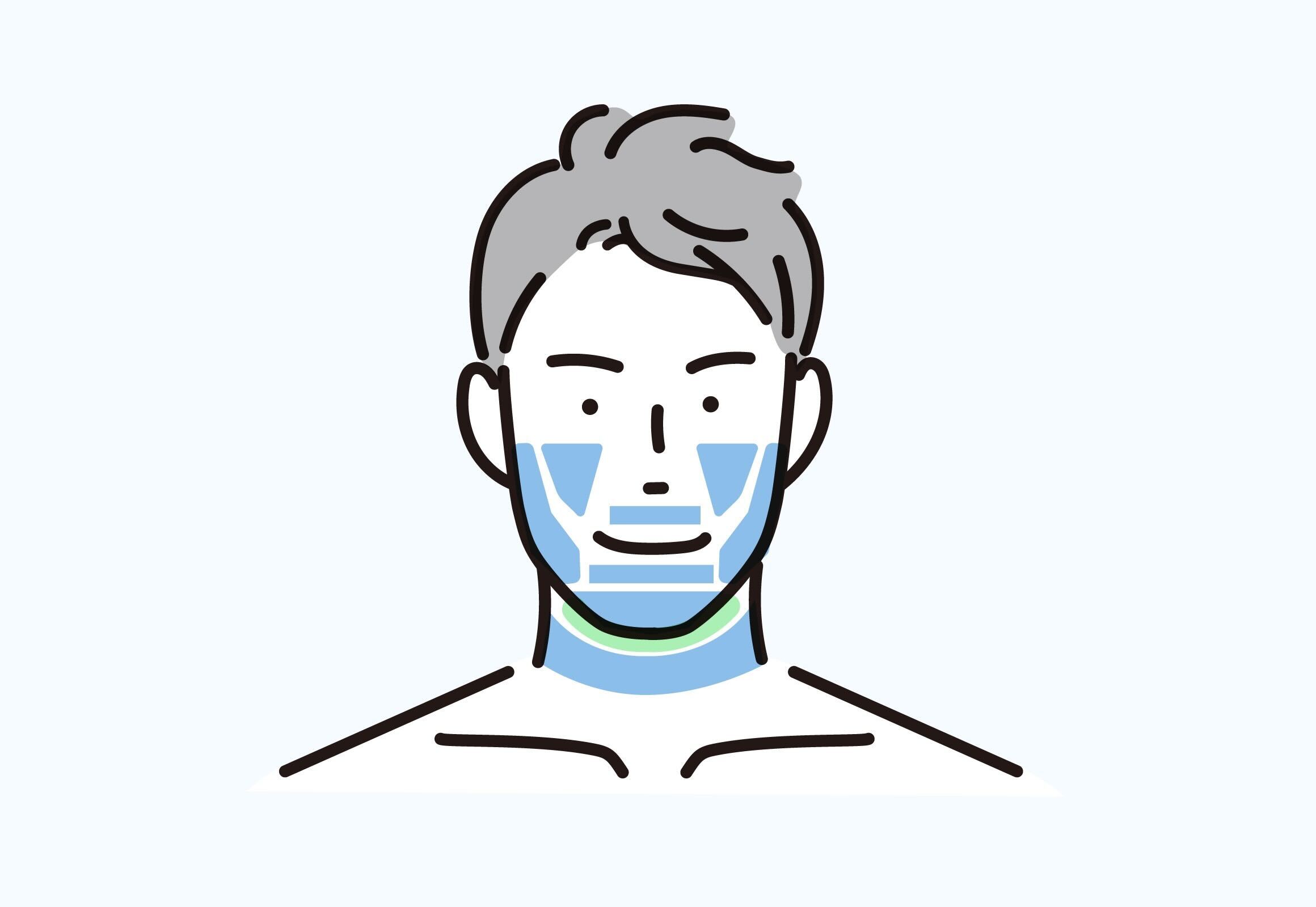 ひげ脱毛イメージ